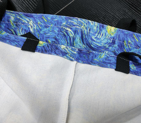 ภาพวาดสีน้ำมันที่กำหนดเอง Canvas Tote Bag Retro Art Fashion Travel Bag Women Leisure Eco Shopping กระเป๋าถือพับได้คุณภาพสูง