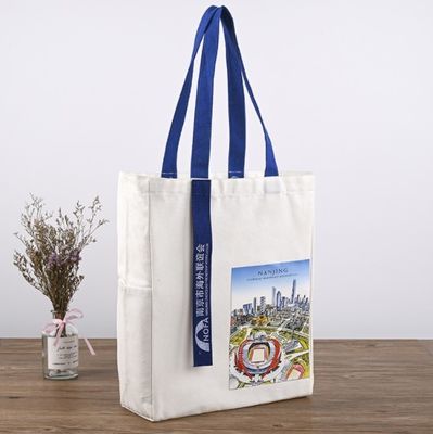 กระเป๋าผ้าใบ Eco หลายช่องสำหรับถุงของขวัญข้ามพรมแดน