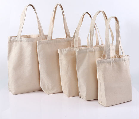 ผ้าแคนวาส ผ้าออร์แกนิค Cotton Grocery Bag Women Shopping 30cm