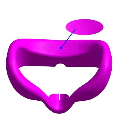 ใบหน้าที่สะดวกสบายถูกสุขลักษณะซิลิโคนป้องกันผิวหน้ากากซิลิโคนหน้ากากปิดตาสำหรับอุปกรณ์เสริม Pico neo 3 VR