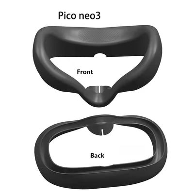 ใบหน้าที่สะดวกสบายถูกสุขลักษณะซิลิโคนป้องกันผิวหน้ากากซิลิโคนหน้ากากปิดตาสำหรับอุปกรณ์เสริม Pico neo 3 VR