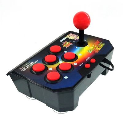 16 บิตในตัว 145 เกมอาเขต Retro จอยสติ๊กคอนโซลวิดีโอเกม Pocket ABS ผู้เล่นคอนโซล Stick Controller คอนโซล AV