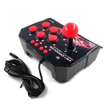 ราคาส่ง 4-in-1 Retro Arcade Station USB Wired Rocker Fighting Stick Game Joystick Controller สำหรับ Android TV Games