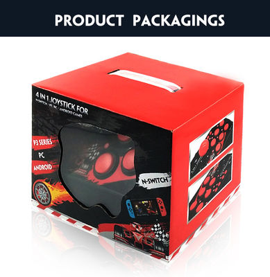 ราคาส่ง 4-in-1 Retro Arcade Station USB Wired Rocker Fighting Stick Game Joystick Controller สำหรับ Android TV Games
