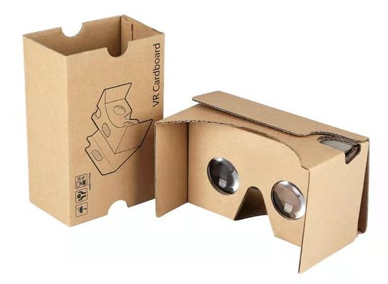 ราคาโรงงานติดตั้งง่ายชุดหูฟังกระดาษแข็ง 3D แว่นตา VR เสมือนจริงสำหรับ google กระดาษแข็ง vr 2.0 วิดีโอและเกม