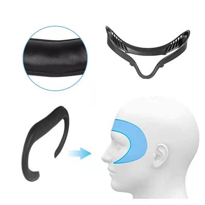 ชุดอุปกรณ์เสริม VR ตัวป้องกันเลนส์ + Face Pad Cove + ตัวยึดส่วนต่อประสานใบหน้า + แผ่นรองจมูกซิลิโคนสำหรับ Oculus Quest 2 VR