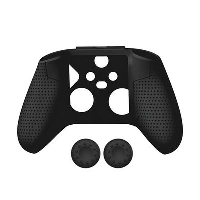 2021 ขายส่งซิลิโคนใหม่เคสกันลื่นด้ามจับกันลื่น Shell Controller Skin สำหรับ Xbox Series X S อุปกรณ์เสริมเกม