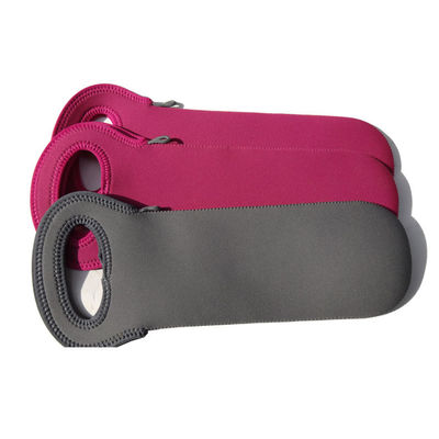 ขนาดที่กำหนดเองแบบพกพา 1/2 ขวดเบียร์ระบายความร้อนผู้ถือ Carrier Neoprene ขวดไวน์ตู้แช่แข็งกระเป๋าคูลเลอร์ถุงขวดไวน์