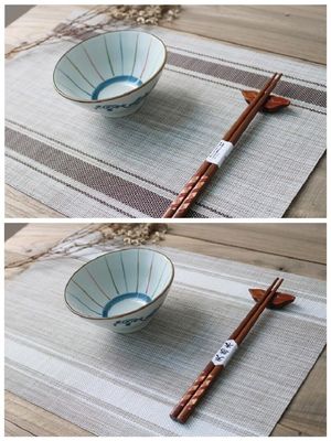 โต๊ะในครัวกันน้ำ PVC Place Mats 45*30cm Table Placemats