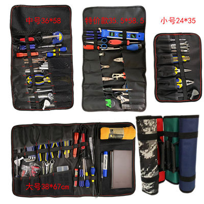 ประแจผ้า Oxford อเนกประสงค์ Roll Up Pouch Holder Pocket Tools Pouch