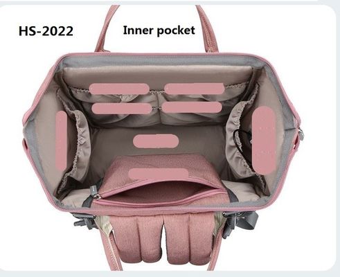 กระเป๋าเดินทางแม่พยาบาลกิจกรรมกลางแจ้งพร้อม USB OEM ODM