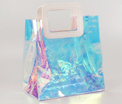 ถุงช้อปปิ้งของขวัญถุง PVC สีเมจิก