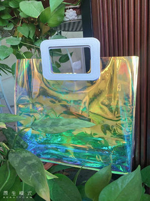 ถุงช้อปปิ้งของขวัญถุง PVC สีเมจิก