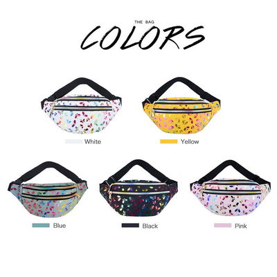 2022 พิมพ์กระเป๋าคาดเอวผู้หญิง Fanny Pack กระเป๋าเดินทางสีสันสดใสเด็กการ์ตูนเข็มขัดเทศกาลกระเป๋าใส่โทรศัพท์มือถือ