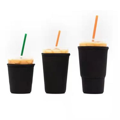ราคาโรงงานนำกลับมาใช้ใหม่แขนถ้วย Neoprene ป้องกันร้อนที่วางแก้วน้ำ Tumbler ที่วางขวด RTS ที่วางแก้วแบบแข็ง