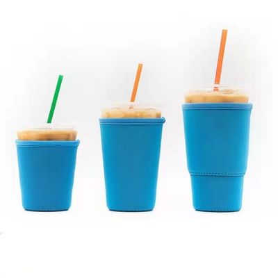 ราคาโรงงานนำกลับมาใช้ใหม่แขนถ้วย Neoprene ป้องกันร้อนที่วางแก้วน้ำ Tumbler ที่วางขวด RTS ที่วางแก้วแบบแข็ง