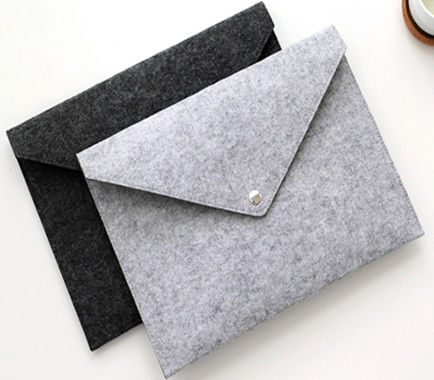 Simple Notebook Bag Tablet PC Case 5 MM Felt Ladies Computer Bag Fashion Felt Laptop Bag รับ