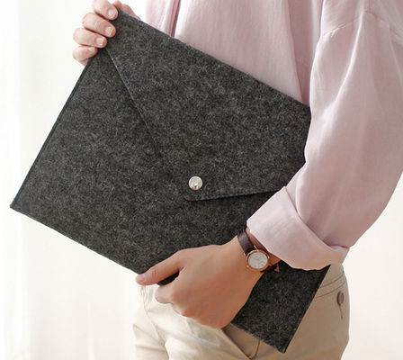 Simple Notebook Bag Tablet PC Case 5 MM Felt Ladies Computer Bag Fashion Felt Laptop Bag รับ
