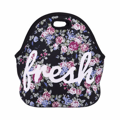 กระเป๋าใส่อาหารกลางวัน Neoprene แบบกำหนดเองสำหรับเก็บอาหารให้อุ่น