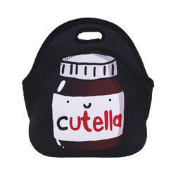กระเป๋าใส่อาหารกลางวัน Neoprene แบบกำหนดเองสำหรับเก็บอาหารให้อุ่น