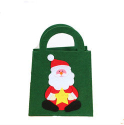 ของขวัญ กระเป๋าคริสต์มาสขนาดใหญ่ ของขวัญซานต้า กระเป๋าบัฟฟาโล ปรับแต่งสี