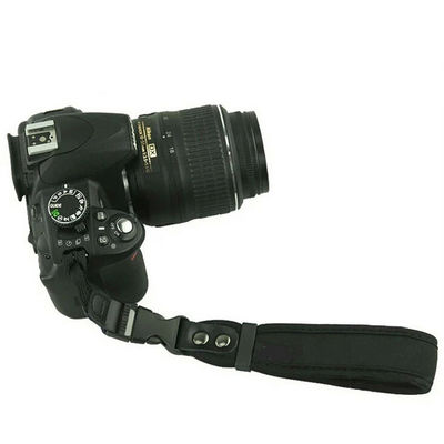 สายคล้องมือกล้อง SBR แบบนุ่มขายดีสายคาดข้อมือแบบปรับได้สำหรับ Canon EOS Sony Olympus SLR/DSLR