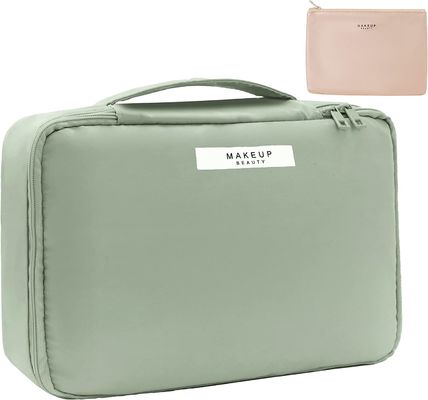 Hot ขายกระเป๋า comsmetic bag lager-capacity cosmetic bag with handle for ladies women