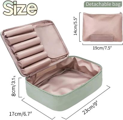Hot ขายกระเป๋า comsmetic bag lager-capacity cosmetic bag with handle for ladies women