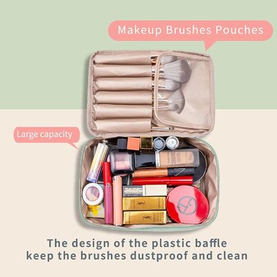 Hot ขายกระเป๋า comsmetic bag lager-capacity cosmetic bag with handle for ladies women