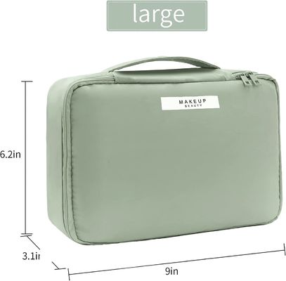 Hot ขายกระเป๋า comsmetic bag lager-capacity cosmetic bag with handle for ladies women