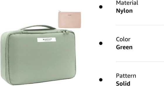 Hot ขายกระเป๋า comsmetic bag lager-capacity cosmetic bag with handle for ladies women