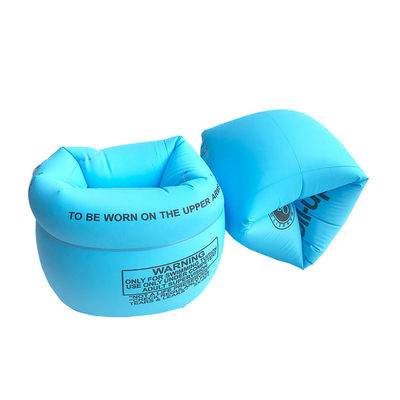 แหวนแขนว่ายน้ำเด็กพับได้ PVC Inflatable Float Air Sleeves Circle