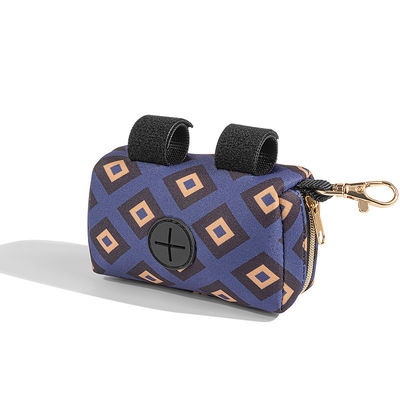 Neoprene Dog Waterproof Pet Dispenser Bag อุปกรณ์เดินทางสำหรับสัตว์เลี้ยงแบบพับได้พร้อมตะขอ