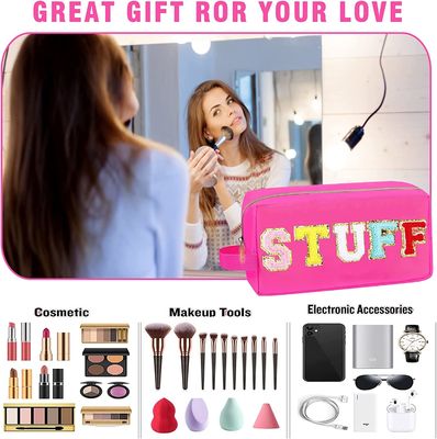 กระเป๋าแต่งหน้าคุณภาพสูง กระเป๋าแต่งหน้า Skin Care Travel Toiletry Bags สำหรับสาววัยรุ่น
