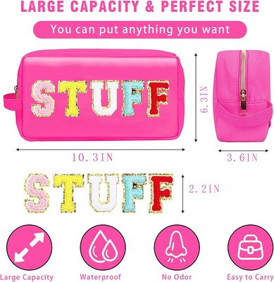 กระเป๋าแต่งหน้าคุณภาพสูง กระเป๋าแต่งหน้า Skin Care Travel Toiletry Bags สำหรับสาววัยรุ่น
