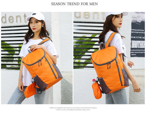 23L กระเป๋าปีนเขาพับได้ Ultralight Outdoor Cycling Rucksack Travel Hiking