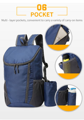 23L กระเป๋าปีนเขาพับได้ Ultralight Outdoor Cycling Rucksack Travel Hiking