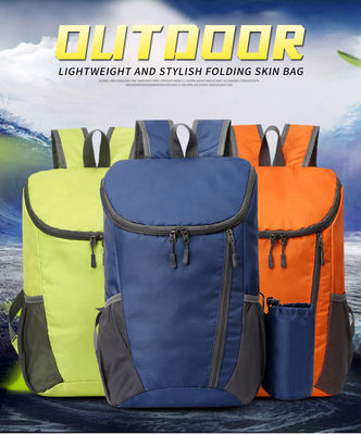 23L กระเป๋าปีนเขาพับได้ Ultralight Outdoor Cycling Rucksack Travel Hiking