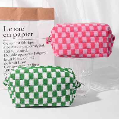 กระเป๋าแต่งหน้ากันกระแทก กระเป๋าแต่งหน้า สีชมพู สีเขียว กระเป๋าแต่งหน้า Travel Toiletry Bag ออแกไนเซอร์ กระเป๋า ออแกไนเซอร์แปรงแต่งหน้าน่ารัก