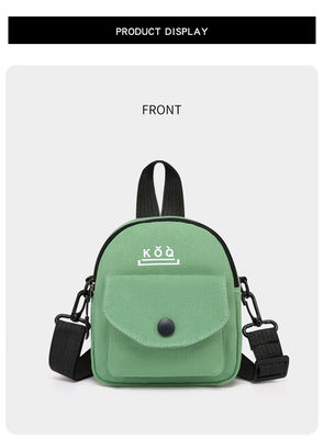 Messenger Casual Small Canvas Bag เวอร์ชั่นเกาหลี Cute Girl Bouncing Di Small Bag