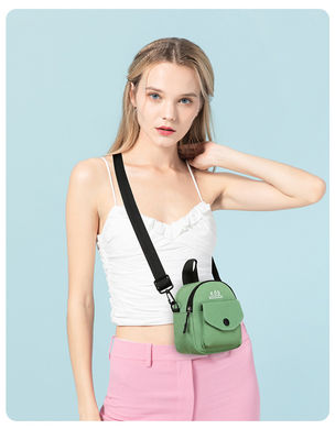 Messenger Casual Small Canvas Bag เวอร์ชั่นเกาหลี Cute Girl Bouncing Di Small Bag