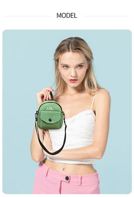 Messenger Casual Small Canvas Bag เวอร์ชั่นเกาหลี Cute Girl Bouncing Di Small Bag