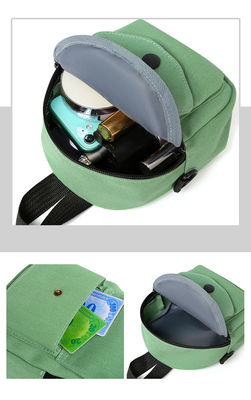 Messenger Casual Small Canvas Bag เวอร์ชั่นเกาหลี Cute Girl Bouncing Di Small Bag