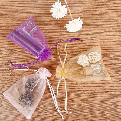 กระเป๋าใส่เครื่องประดับ Drawstring สีผสม 4x6 นิ้วสำหรับงานแต่งงานของขวัญคริสต์มาสโปรดปราน