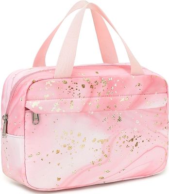 กระเป๋าแต่งหน้าสำหรับผู้หญิงสาวเดินทางเครื่องสำอาง Tote ขนาดใหญ่ Make Up ออแกไนเซอร์กระเป๋าแป้งกันน้ำกระเป๋าซิปกระเป๋า