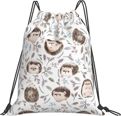 กระเป๋าเป้สะพายหลังรีไซเคิลได้และทนทาน Sport Gym Sack Drawstring Bag String Bag Yoga Bag