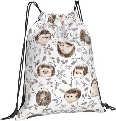 กระเป๋าเป้สะพายหลังรีไซเคิลได้และทนทาน Sport Gym Sack Drawstring Bag String Bag Yoga Bag