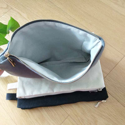ซับในผ้าฝ้าย 12*8.5 ผ้าใบ ปากกา เคส ที่เก็บสเตชันเนอรี