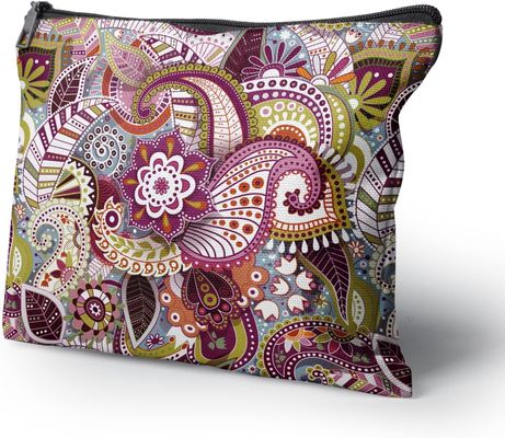 กระเป๋าแต่งหน้ากันน้ำ กระเป๋าเครื่องสำอาง Mandala สำหรับผู้หญิง Travel Toiletry Bag