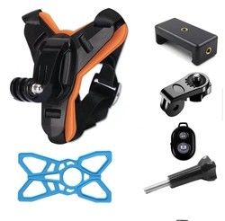 การปรับ Gopro ผูกเข็มขัดเข็มขัดหน้าอก ร่างกาย Tripod Harness Mount สําหรับอุปกรณ์เสริม Gopro Hero